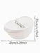 1PC-Silicone Colander Rice Bowl Drain Basket Fruit Bowl Washing Drain Basket with Handle Washing Basket Home Kitchen Organizer - Shopsta EU