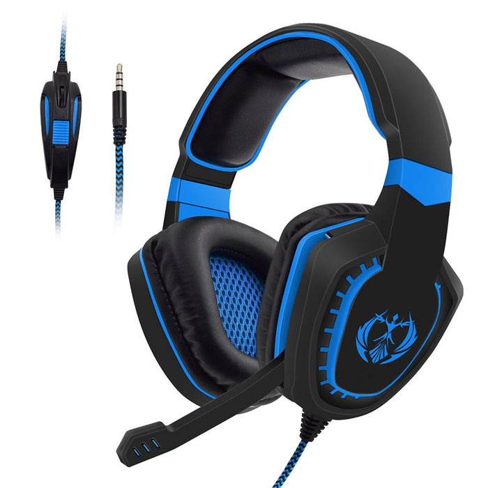 Anivia AH28 Gaming Headset - 3.5mm Audio Interface, Omnidirectional Flexible Microphone, Compatible with PS4, Xbox S/X, Laptop, PC - Ideal for Gamers and Virtual Meetings - Shopsta EU