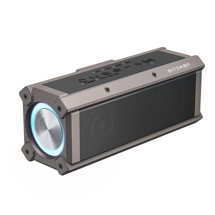 BlitzWolf® BW-WA3 Altavoz Bluetooth de 100 W Altavoces portátiles Controladores cuádruples Diafragma dual Graves profundos Luz RGB TWS 5000 mAh Altavoz inalámbrico para exteriores