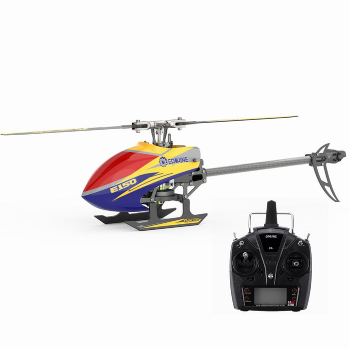 Eachine E150 - 2.4G 6CH 6-Axis Gyro 3D6G Dual Brushless Direct Drive Motor Flybarless RC Helicopter with 2 Batteries - Perfect for Beginners and Advanced Pilots - Shopsta EU