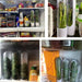 Herb Saver Storage Container Fresh Herb Keeper Vanilla Vegetables Fresh Preservation Bottle for Refrigerator Kitchen Gadgets - Shopsta EU