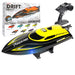 HXJRC HJ812 - 2.4G 4CH High-Speed RC Boat with LED Lights, Waterproof 25km/h Electric Racing Speedboat - Perfect for Lakes, Pools, and Remote Control Toy Enthusiasts - Shopsta EU