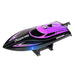 HXJRC HJ812 - 2.4G 4CH High-Speed RC Boat with LED Lights, Waterproof 25km/h Electric Racing Speedboat - Perfect for Lakes, Pools, and Remote Control Toy Enthusiasts - Shopsta EU