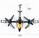 LH-X69S RC Helicopter - 2.4G 4CH 6-Axis Gyro, 4K WiFi Camera, Altitude Hold, Foldable - Perfect for Aerial Photography Enthusiasts - Shopsta EU