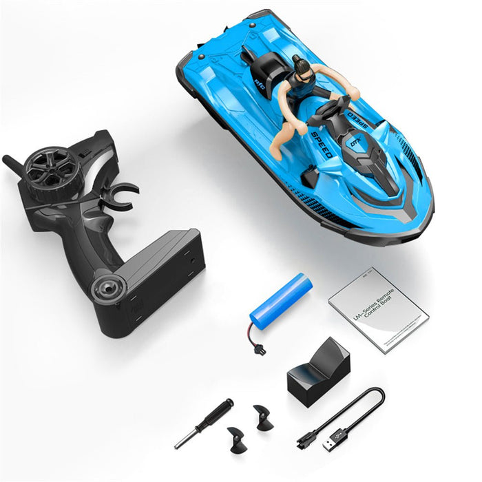 LMRC LM13-D RTR - 2.4G 4CH RC Motorboat, Remote Control Racing Ship, Waterproof Speedboat Toys - Perfect for Water Enthusiasts and Vehicle Model Collectors - Shopsta EU