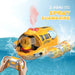 Mini RC Speedboat - 2.4G Submarine with Spray Light & Waterproof Rechargeable Features - Ideal Electric Remote Control Water Toy Gift for Children - Shopsta EU