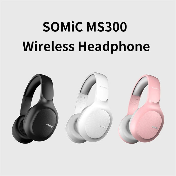 SOMIC M Series Wireless Bluetooth Headphones with CVC 8.0 Noise Cancelling Technology - Shopsta EU