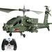 SYMA S109G 3.5CH Beast RC Helicopter RTF AH-64 Military Model Kids Toy - Shopsta EU