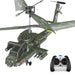 SYMA S109G 3.5CH Beast RC Helicopter RTF AH-64 Military Model Kids Toy - Shopsta EU