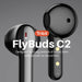 Tribit FlyBuds C2 Wireless Bluetooth Earphones 4 Mics Call Noise Canceling Crystal-Clear Calls Earbuds 32H Playtime Headphones - Shopsta EU