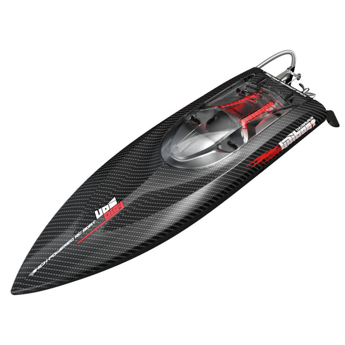 UDIRC UDI022 Tylosaurus - 2.4G 4CH 60km/h Brushless RC Boat with LED Lights & Reverse Water Cooling System - High-Speed Racing Toy for Kids & Adults - Shopsta EU